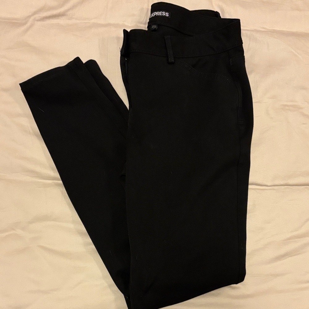Express Black Jegging Dress Pant